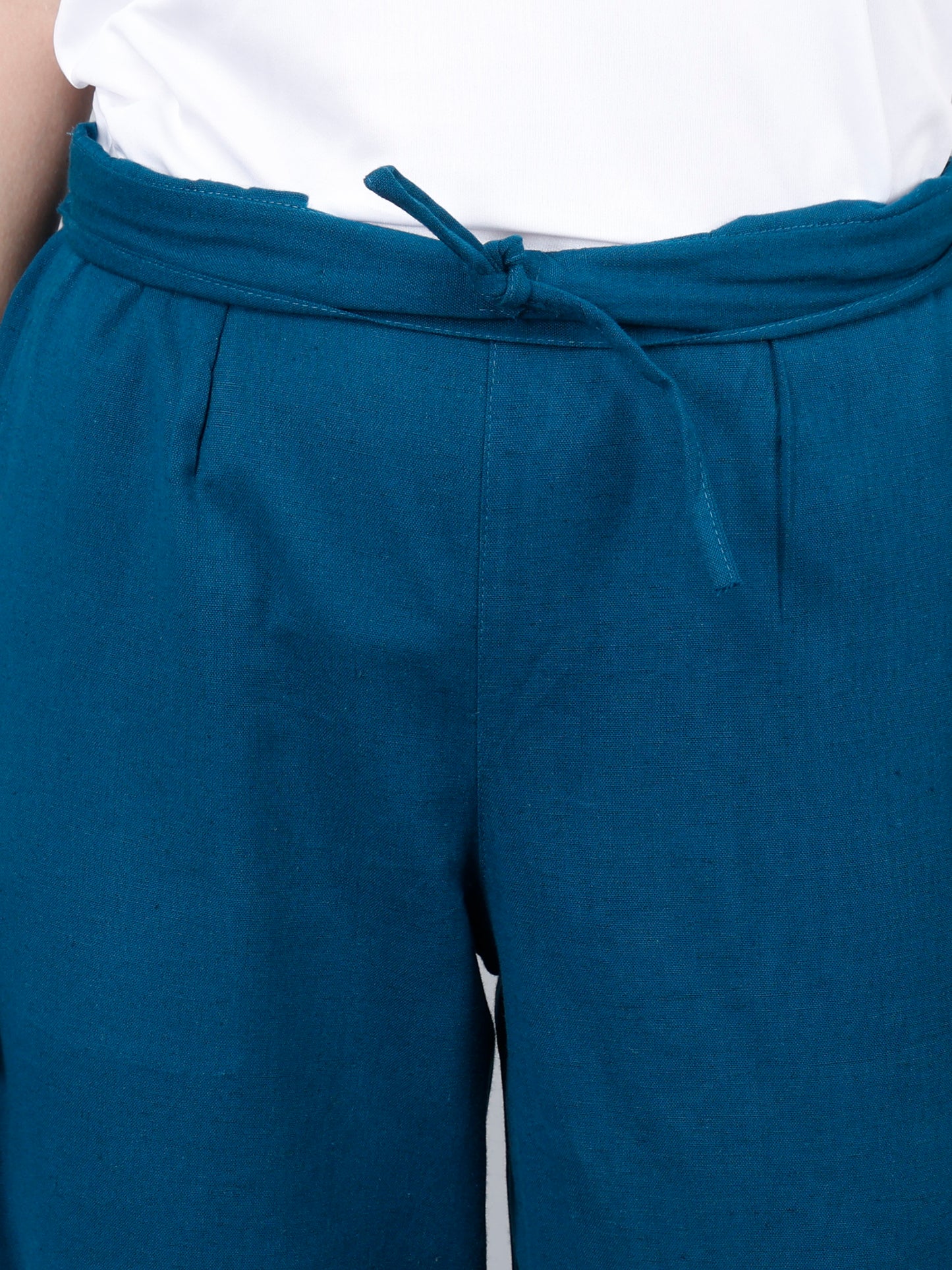Rama Green Cotton Pants