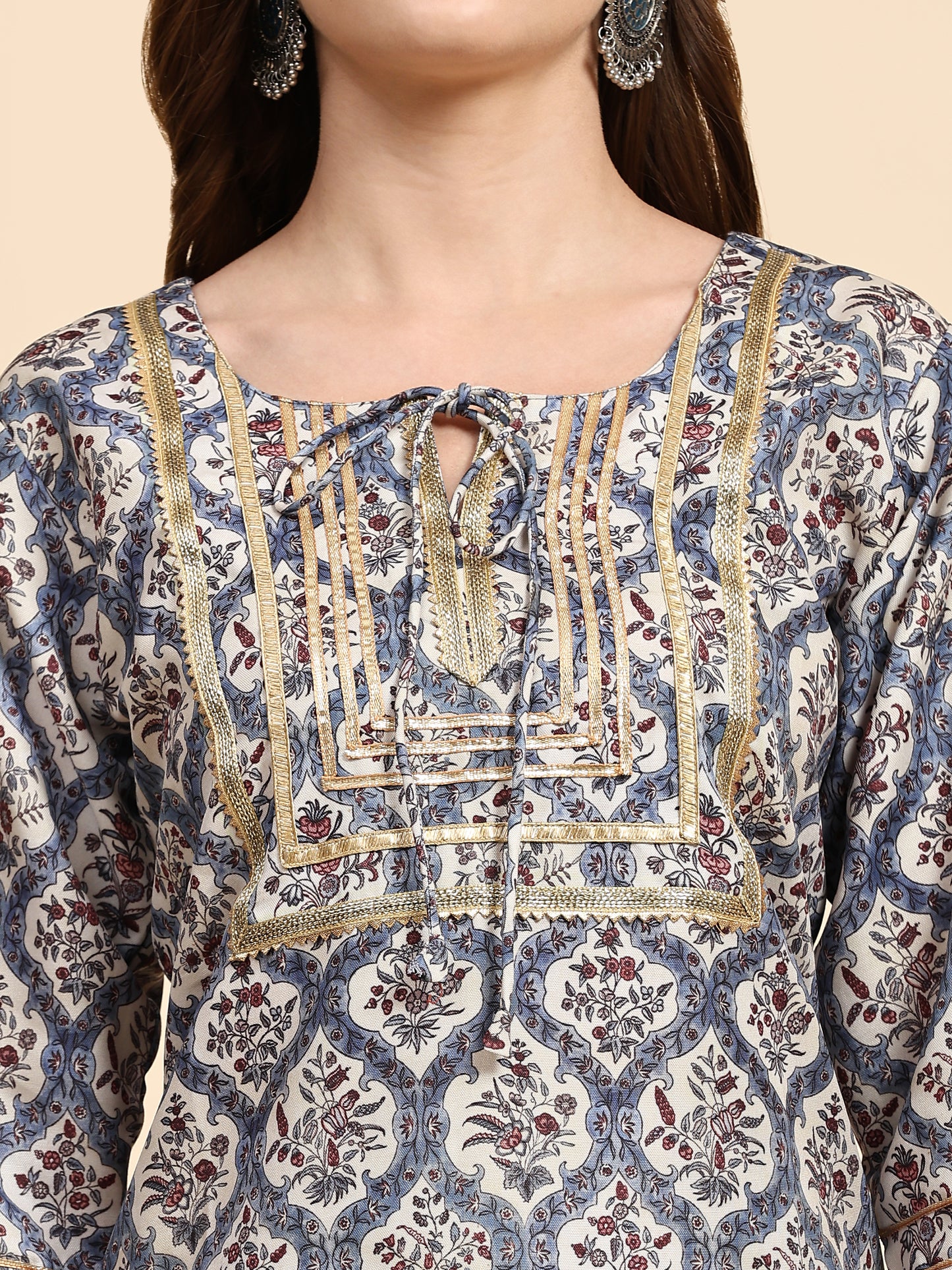 Printed Cotton Kurta