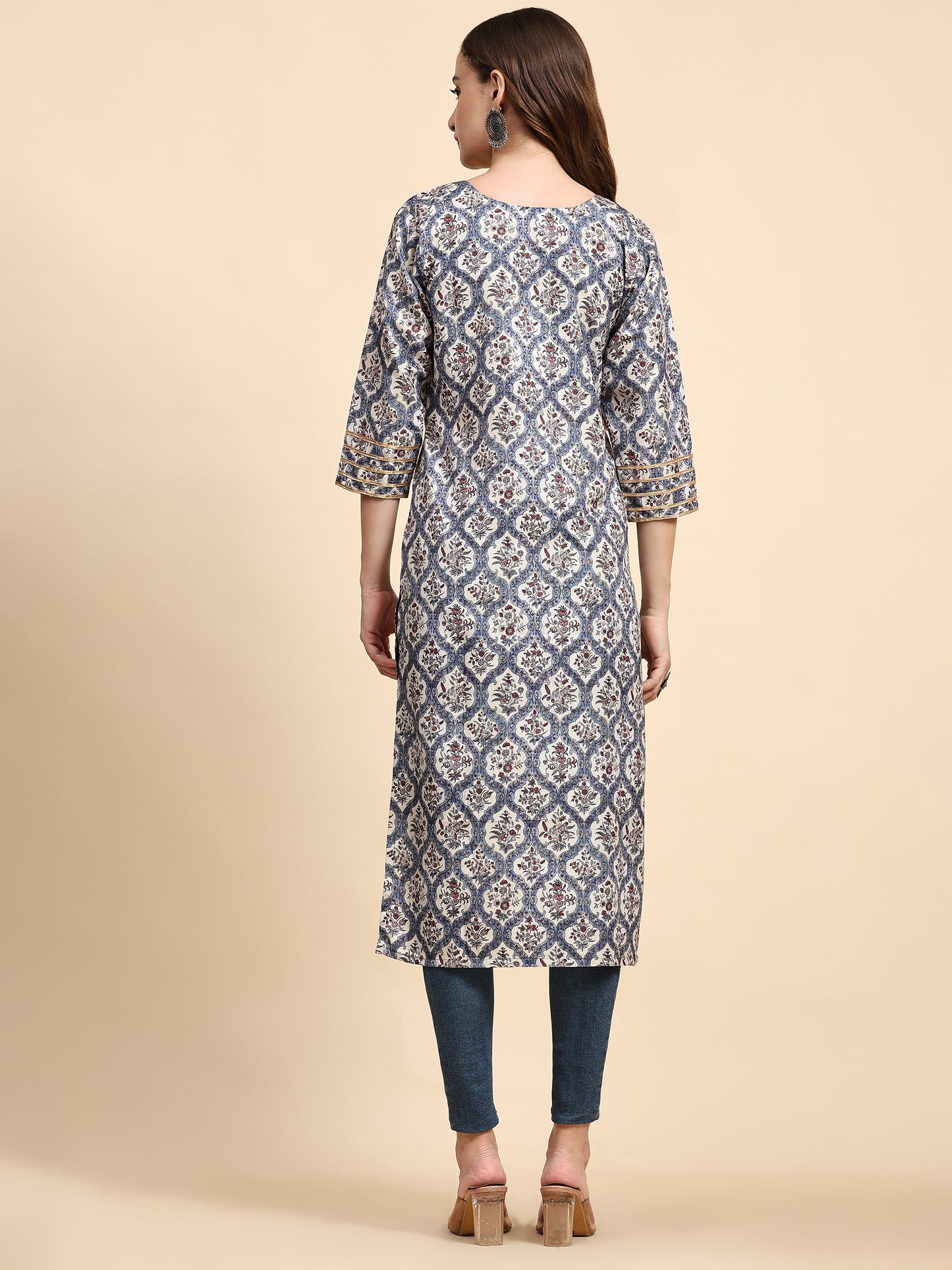 Printed Cotton Kurta